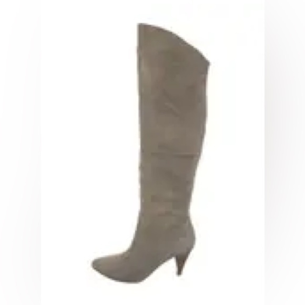 BELLE By Sigerson Morrison Grey Suede Knee High Boots